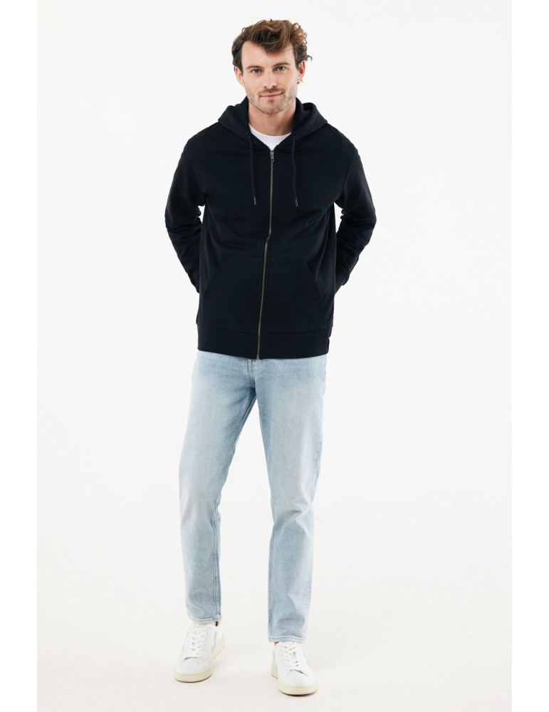 Sweat zippé à capuche IQONIQ Abisko coton 340 g/m² personnalisable
