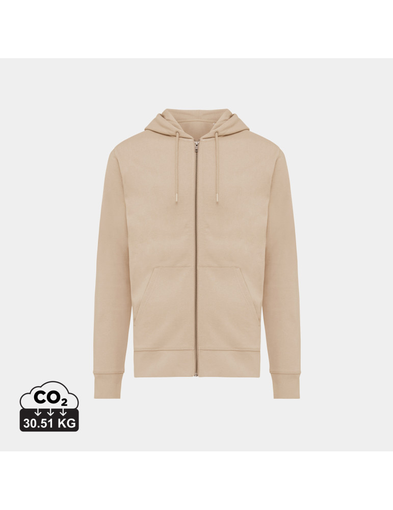 Sweat zippé à capuche IQONIQ Abisko coton 340 g/m² personnalisable