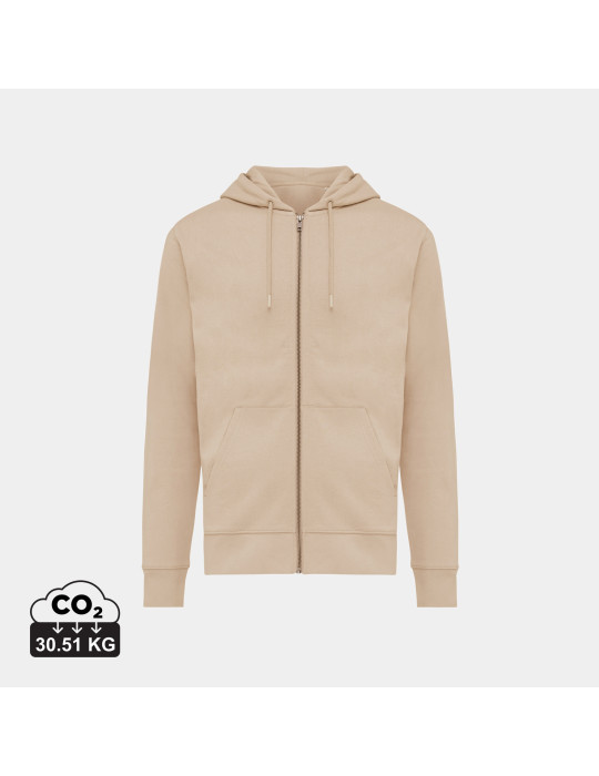 Sweat zippé à capuche IQONIQ Abisko coton 340 g/m² personnalisable
