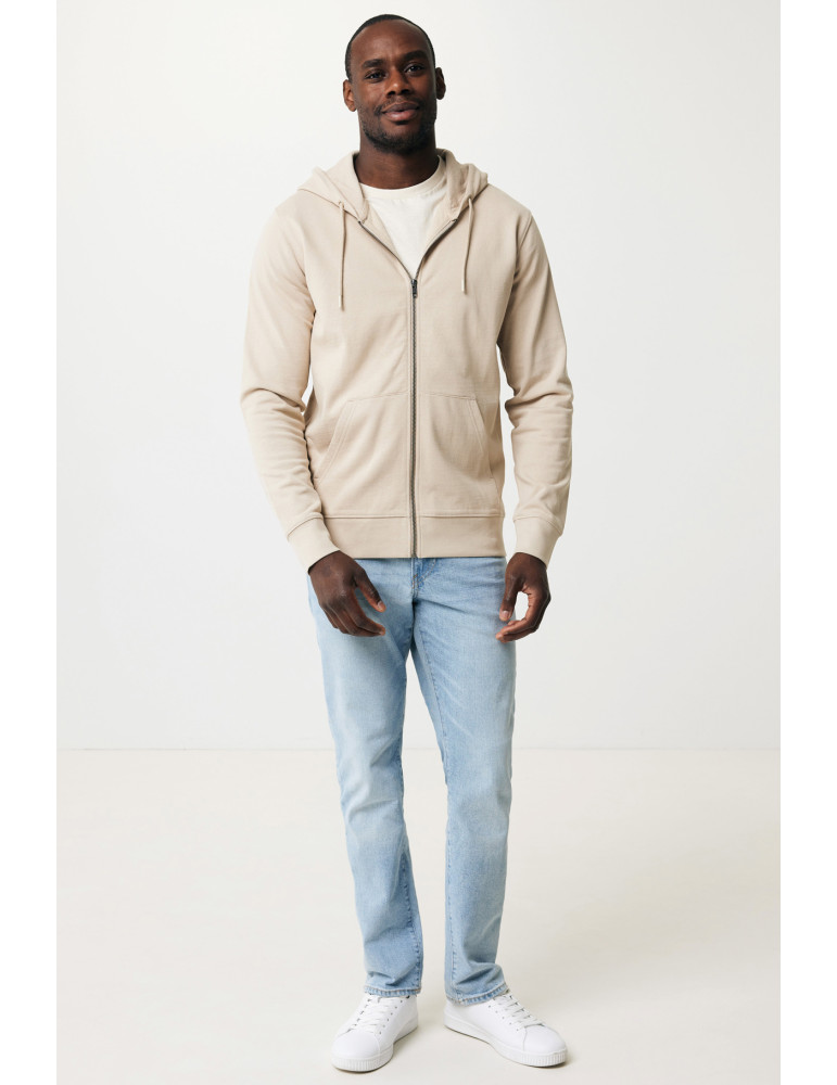 Sweat zippé à capuche IQONIQ Abisko coton 340 g/m² personnalisable