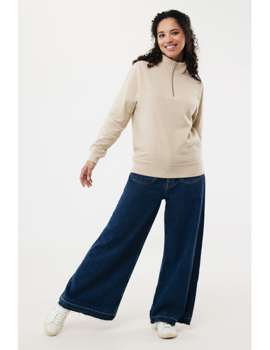 Sweat col montant quart zippé IQONIQ Elgon 300 g/m² personnalisable