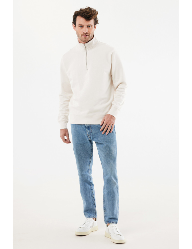Sweat col montant quart zippé IQONIQ Elgon 300 g/m² personnalisable