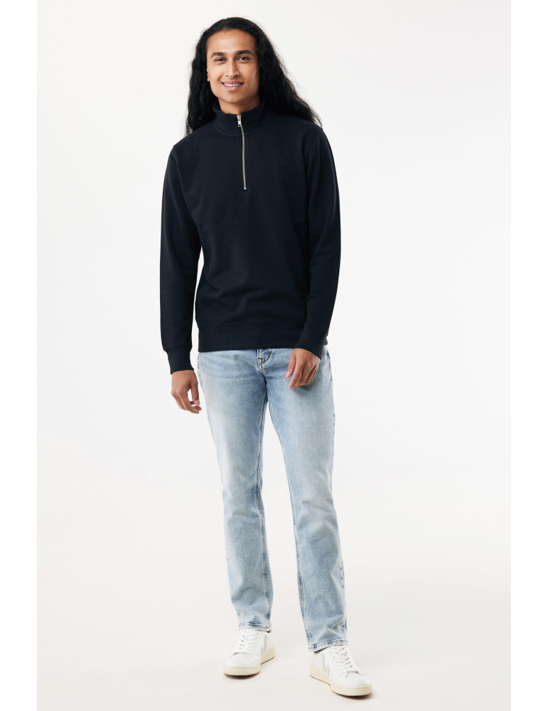 Sweat col montant quart zippé IQONIQ Elgon 300 g/m² personnalisable
