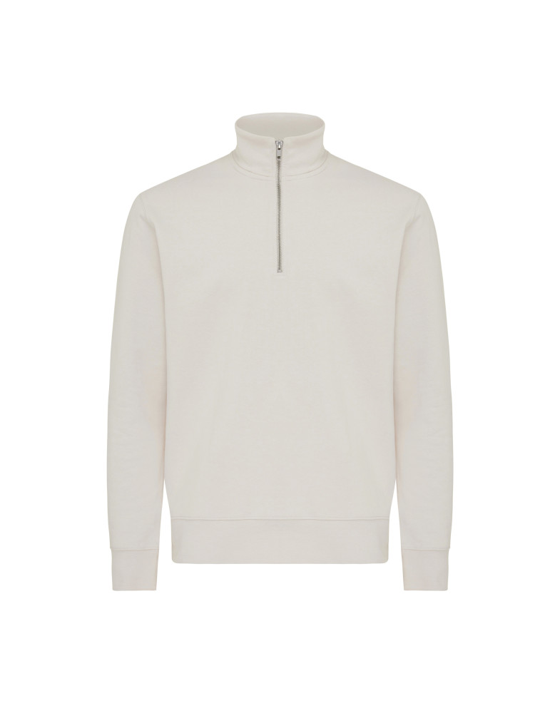 Sweat col montant quart zippé IQONIQ Elgon 300 g/m² personnalisable
