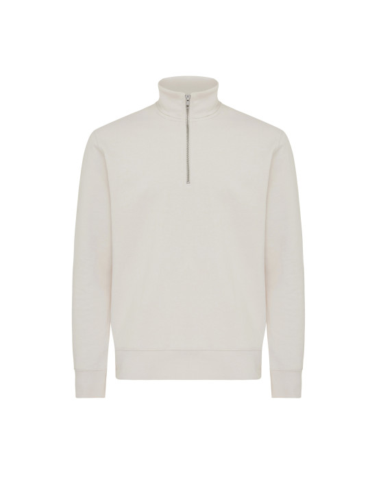 Sweat col montant quart zippé IQONIQ Elgon 300 g/m² personnalisable