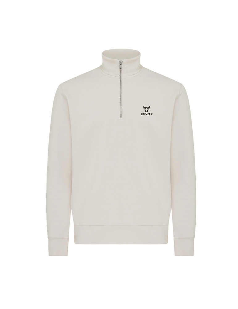 Sweat col montant quart zippé IQONIQ Elgon 300 g/m² personnalisable