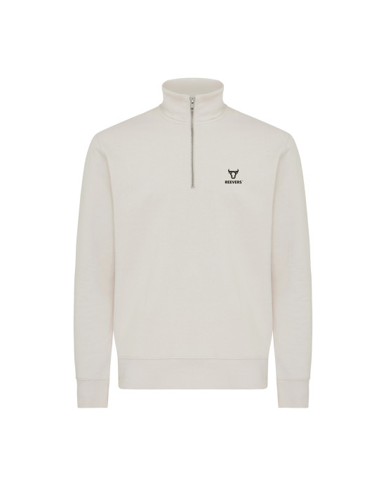Sweat col montant quart zippé IQONIQ Elgon 300 g/m² personnalisable