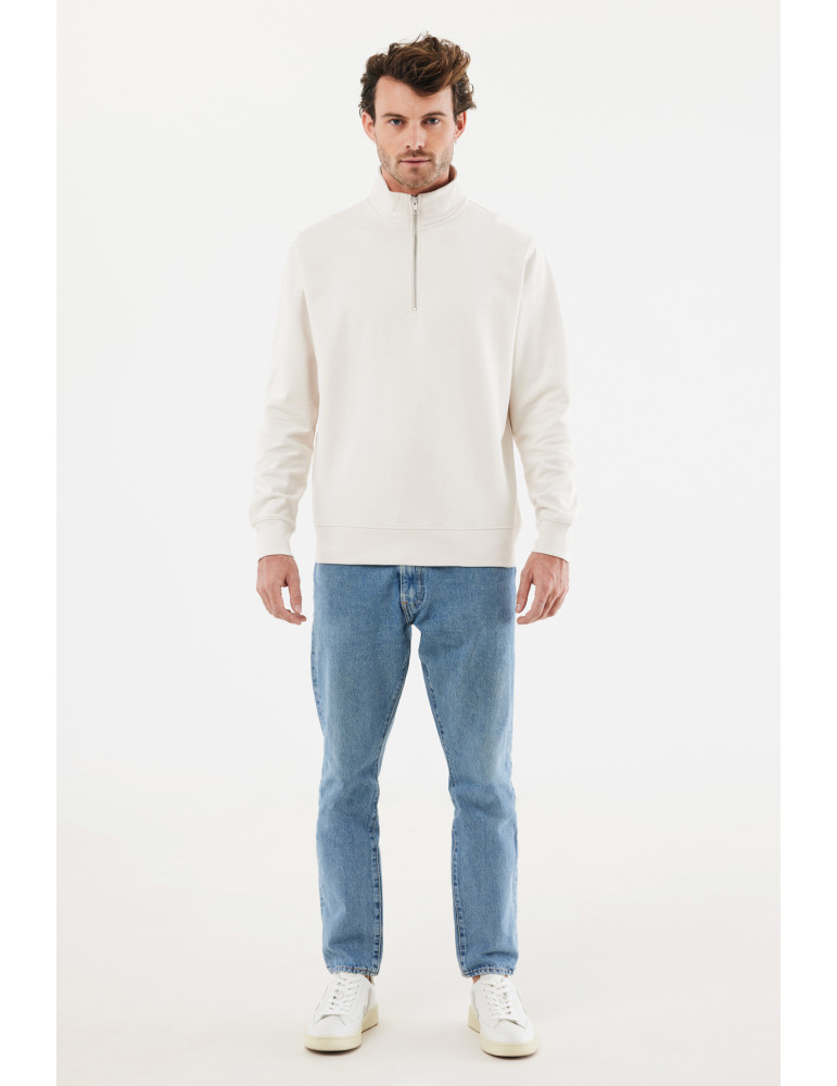 Sweat col montant quart zippé IQONIQ Elgon 300 g/m² personnalisable