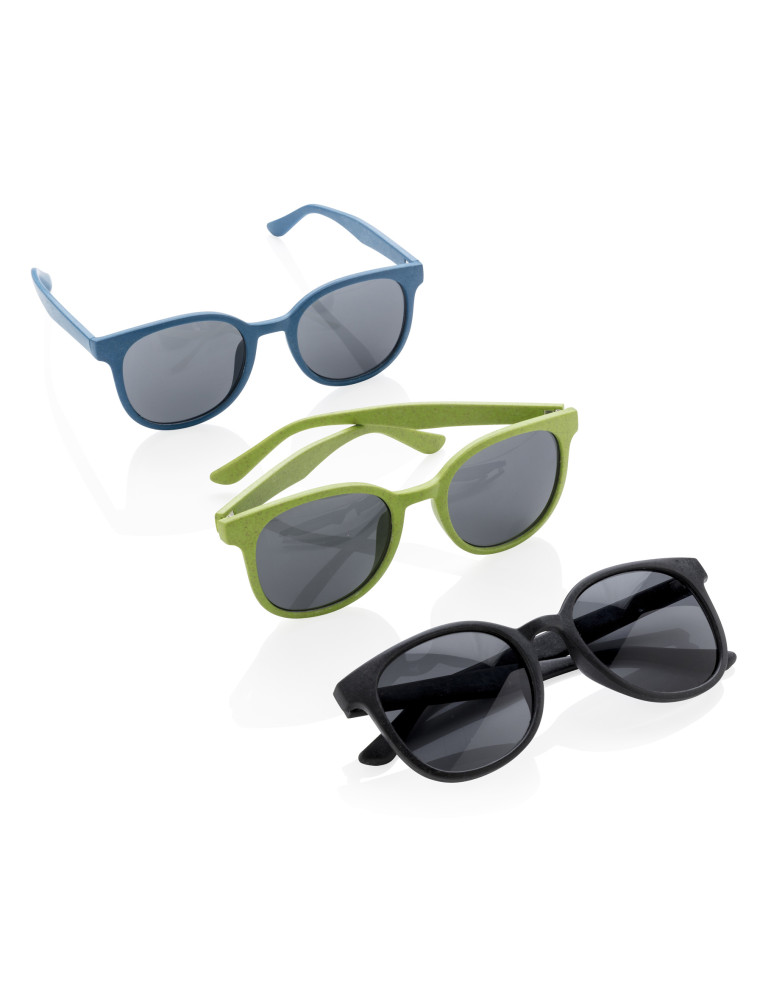 Lunettes soleil en fibre de paille et PP personnalisables