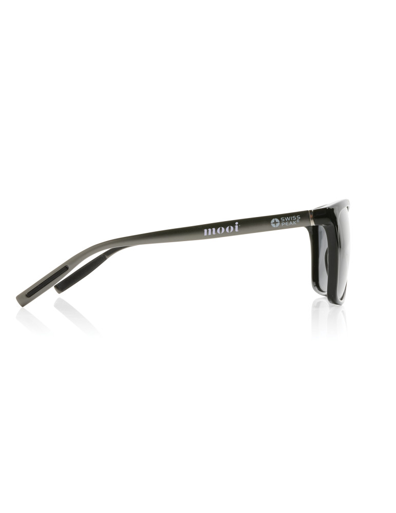 Lunettes polarisées Swiss Peak en plastique RCS personnalisables