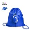 Sac à Dos Pliable Personnalisé Éco-responsable pour Enfants Kissa Matières : polyester Couleurs : blanc impression haute définit