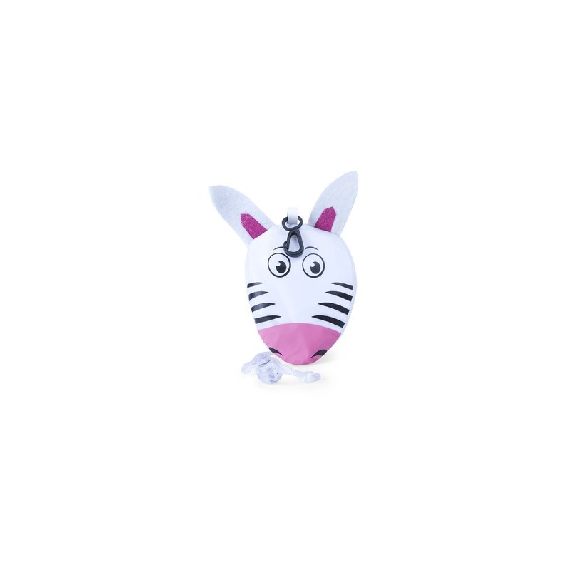 Sac à Dos Pliable Personnalisé Éco-responsable pour Enfants Kissa Matières : polyester Couleurs : blanc cadeau collaborateur pre