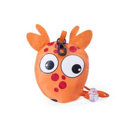 Sac à Dos Pliable Personnalisé Éco-responsable pour Enfants Kissa Matières : polyester Couleurs : blanc goodies publicitaire évé