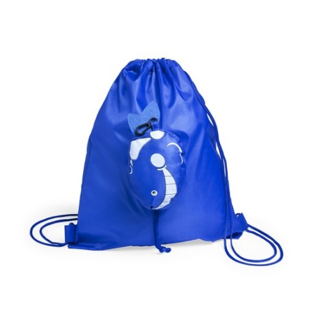 Sac à Dos Pliable Personnalisé Éco-responsable pour Enfants Kissa Matières : polyester Couleurs : blanc personnalisation rapide 