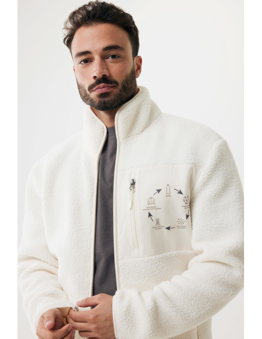 Veste sherpa IQONIQ Diran recyclée 320 g/m² personnalisable