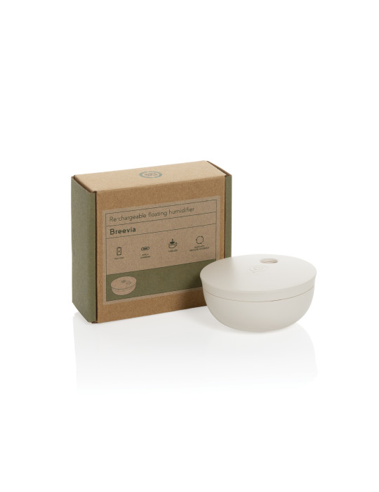 Humidificateur flottant Breevia rechargeable personnalisable