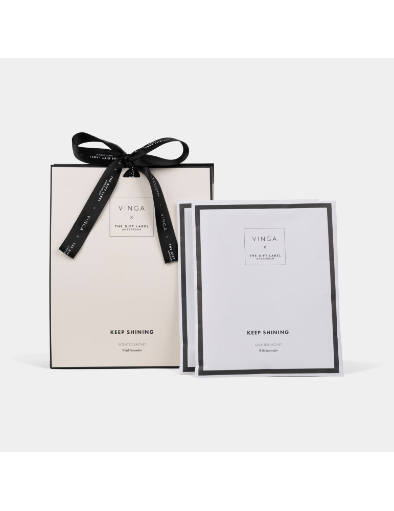 Deux sachets parfumés lavande VINGA x TGL publicitaire