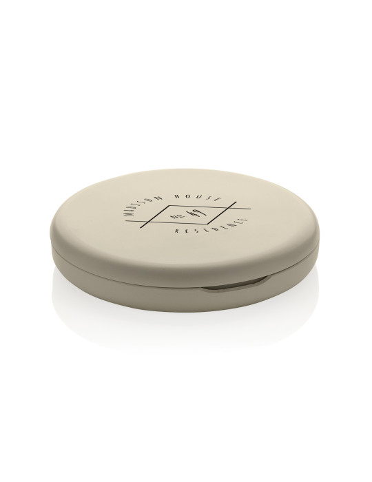 Miroir de poche Lumora LED RCS personnalisable