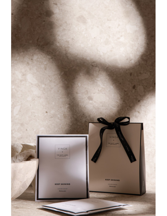 Deux sachets parfumés lavande VINGA x TGL publicitaire