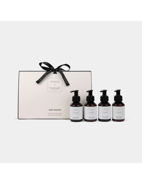 Coffret corps et mains VINGA x TGL quatre soins 100 ml publicitaire
