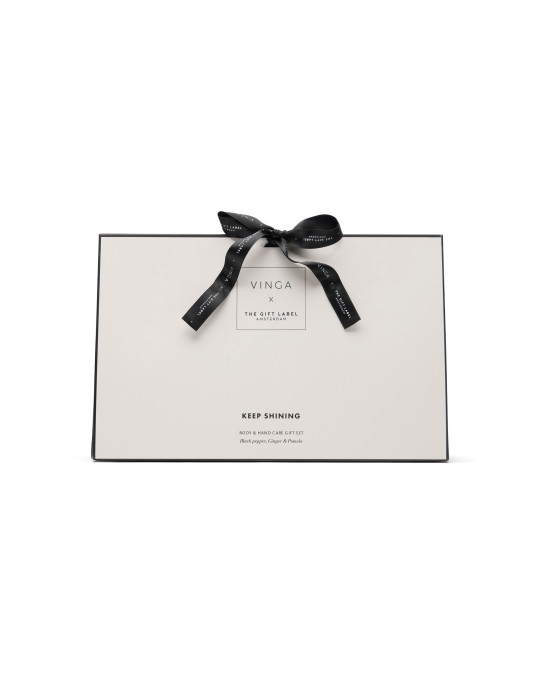 Coffret corps et mains VINGA x TGL quatre soins 100 ml publicitaire