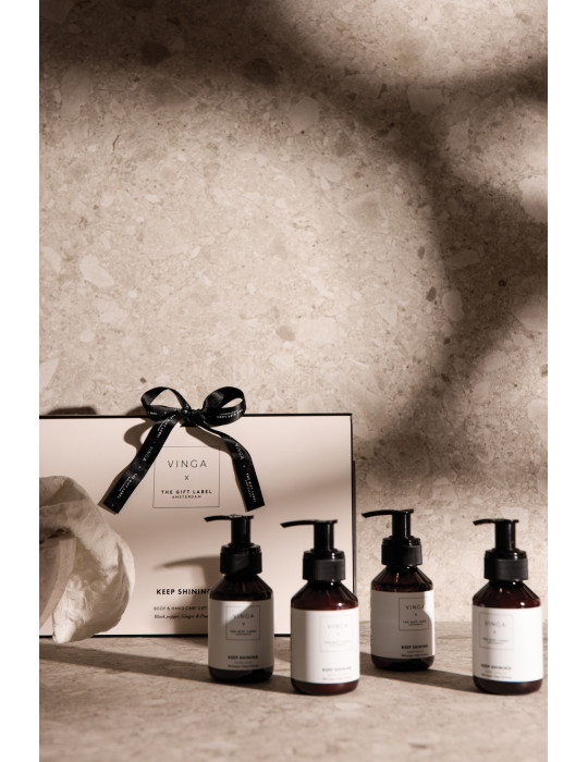 Coffret corps et mains VINGA x TGL quatre soins 100 ml publicitaire