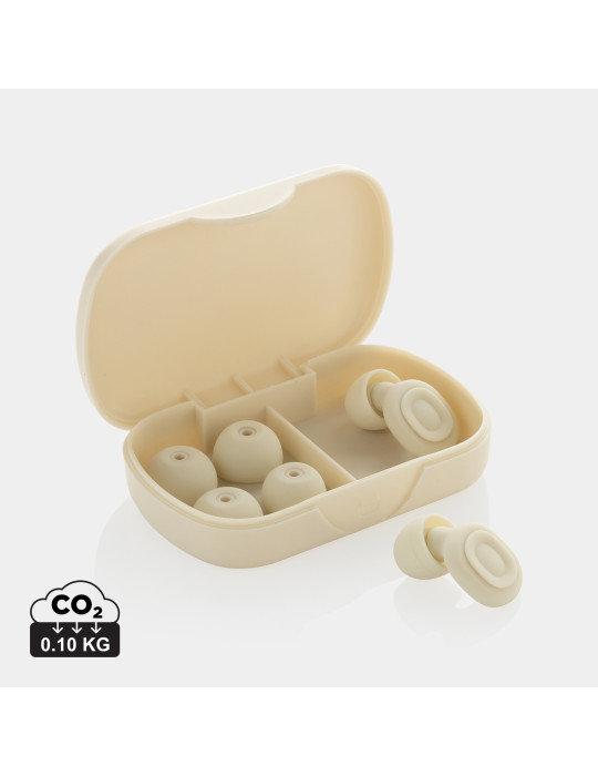 Bouchons d’oreille Sereva avec trois tailles personnalisables