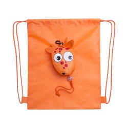 Sac à Dos Pliable Personnalisé Éco-responsable pour Enfants Kissa Matières : polyester Couleurs : bleu goodies entreprise design