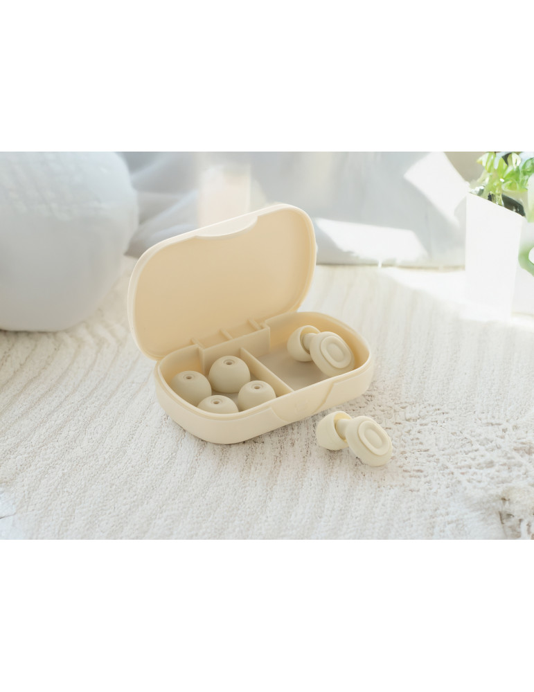 Bouchons d’oreille Sereva avec trois tailles personnalisables