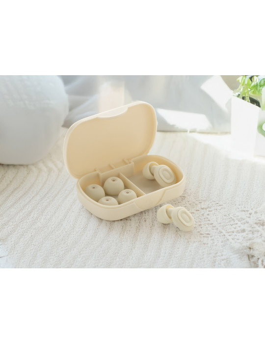 Bouchons d’oreille Sereva avec trois tailles personnalisables