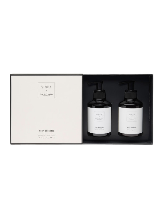 Coffret mains VINGA x TGL savon et lotion 200 ml publicitaire