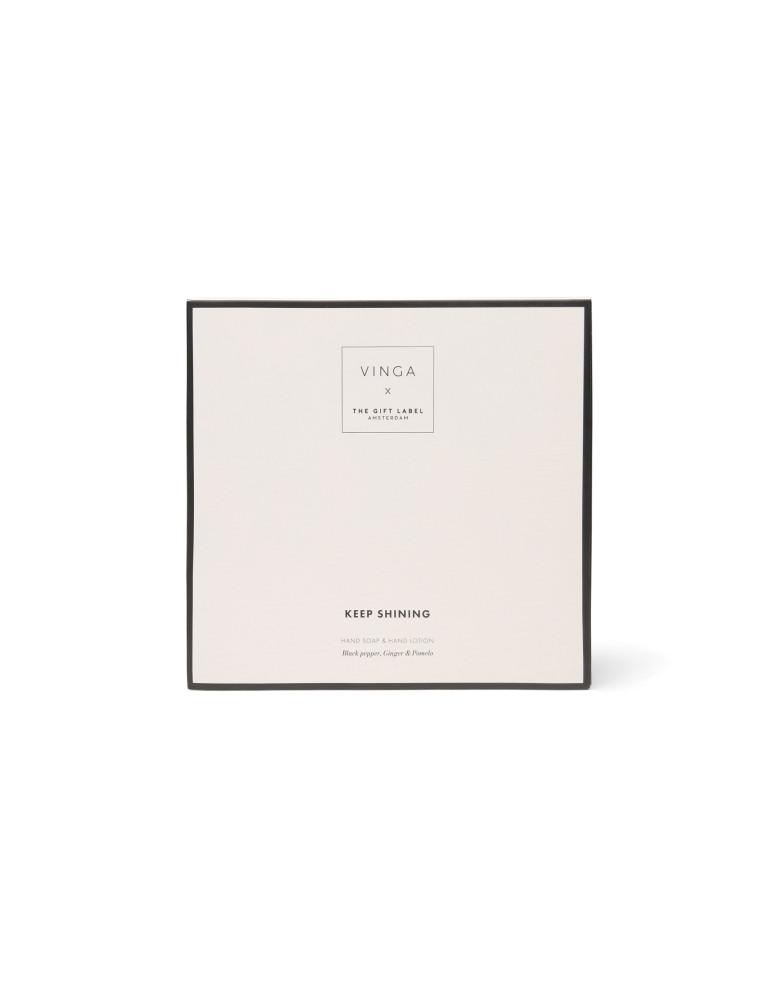 Coffret mains VINGA x TGL savon et lotion 200 ml publicitaire