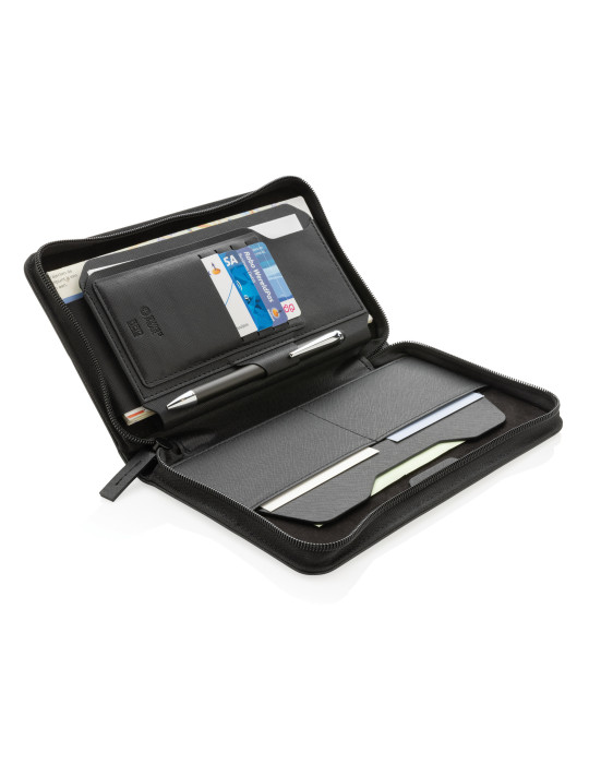 Portefeuille voyage Swiss Peak Héritage RFID personnalisable