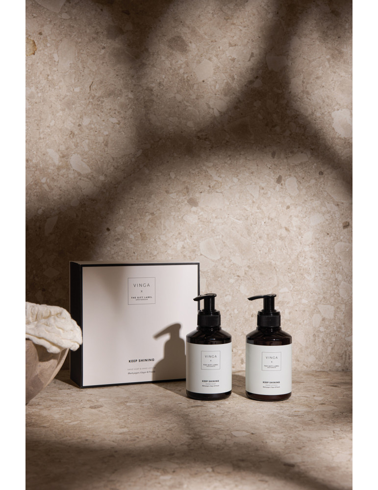 Coffret mains VINGA x TGL savon et lotion 200 ml publicitaire