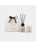 Coffret d’ambiance VINGA x TGL bougie et diffuseur publicitaire