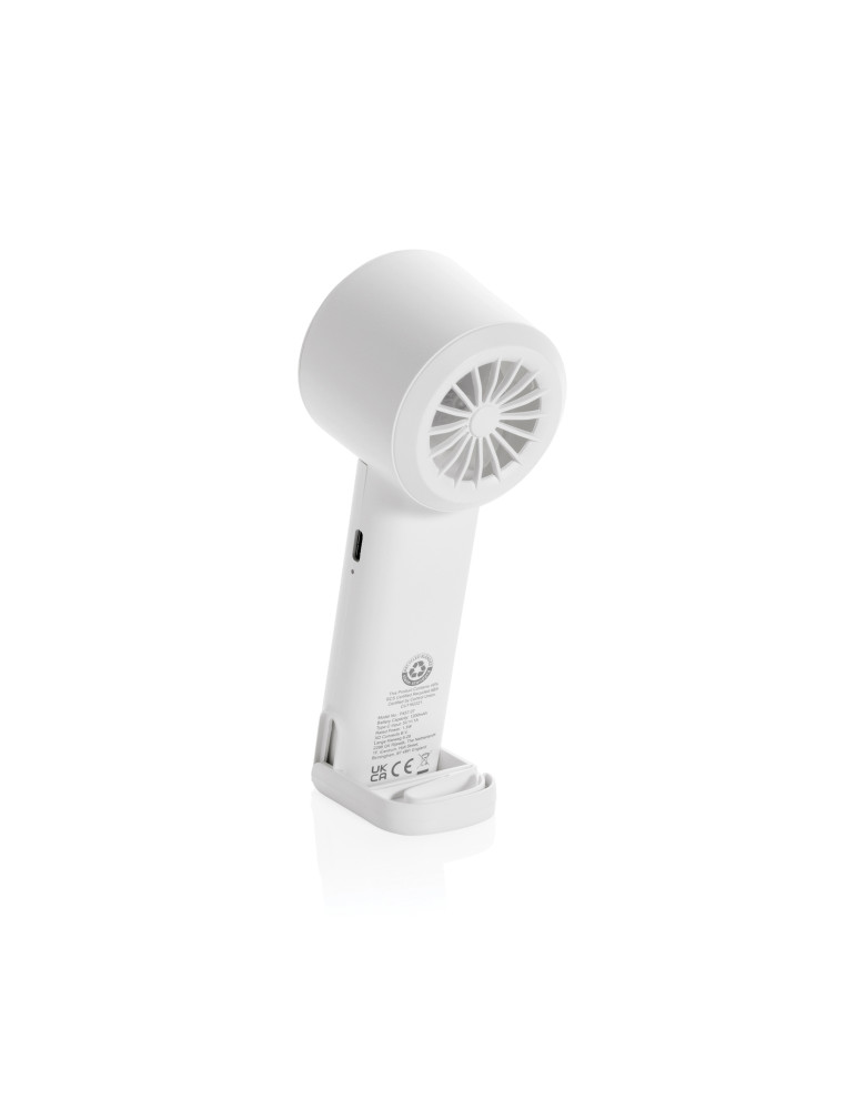 Ventilateur Twist portable en plastique RCS personnalisable