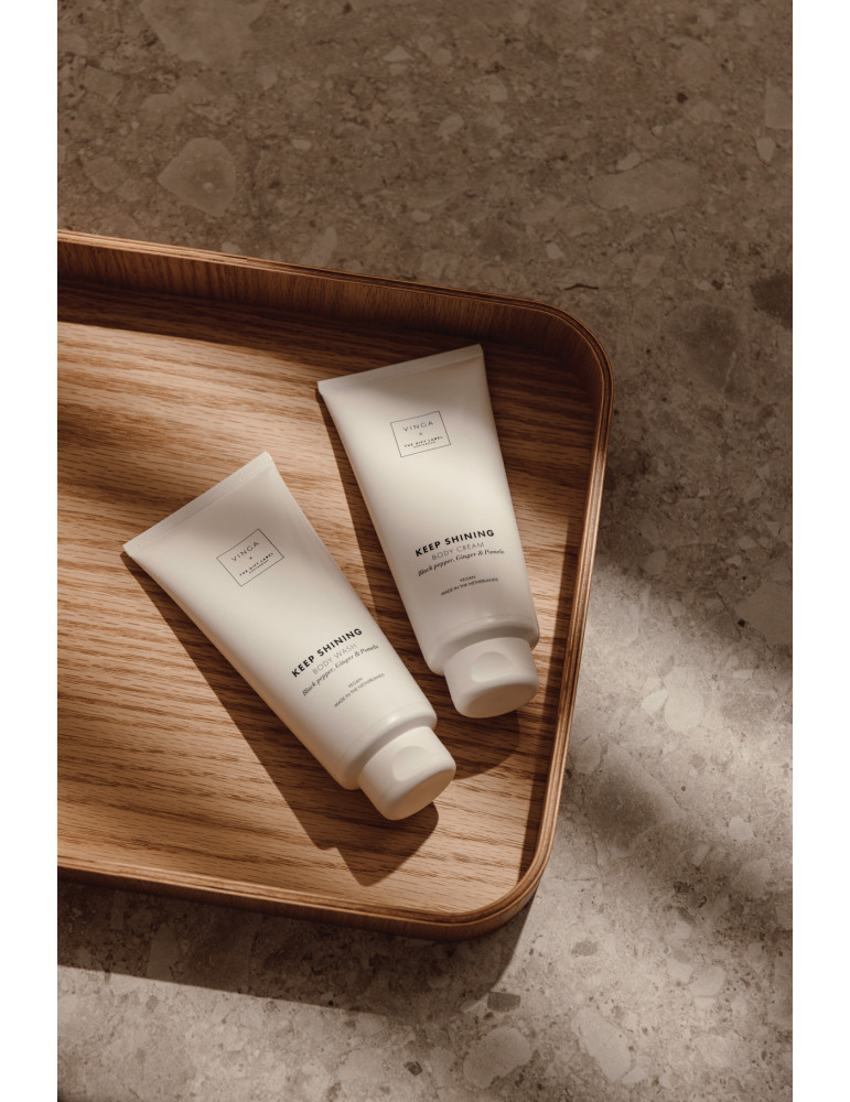 Coffret duo corps VINGA x TGL deux tubes 200 ml publicitaire