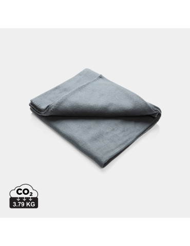 Plaid polaire 150 × 120 cm en pochette personnalisable