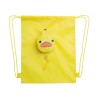 Sac à Dos Pliable Personnalisé Éco-responsable pour Enfants Kissa Matières : polyester Couleurs : jaune goodies publicitaire évé