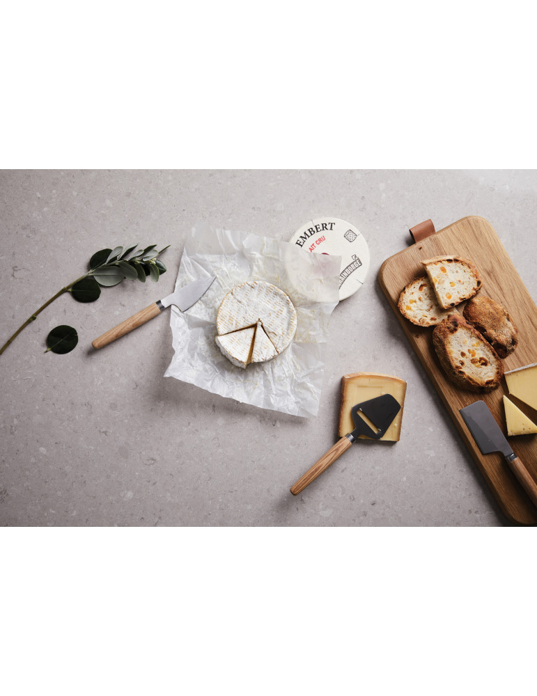 Trois couteaux à fromage Vinga Retro manches frêne personnalisable