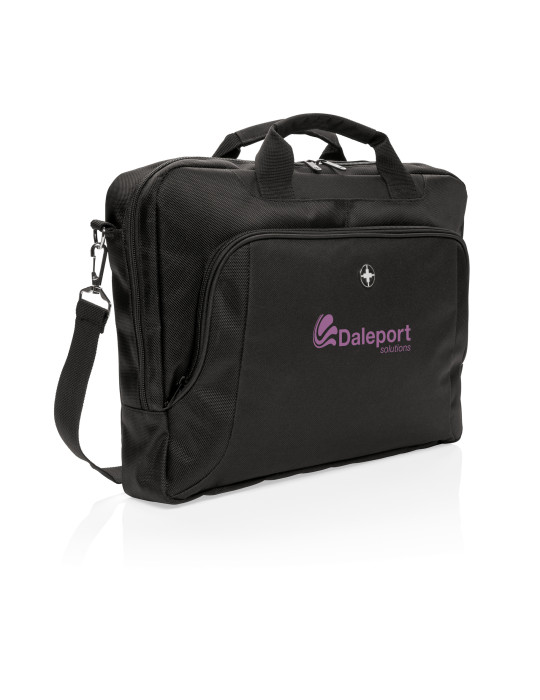 Sac Swiss Peak ordinateur 15 pouces rembourré personnalisable