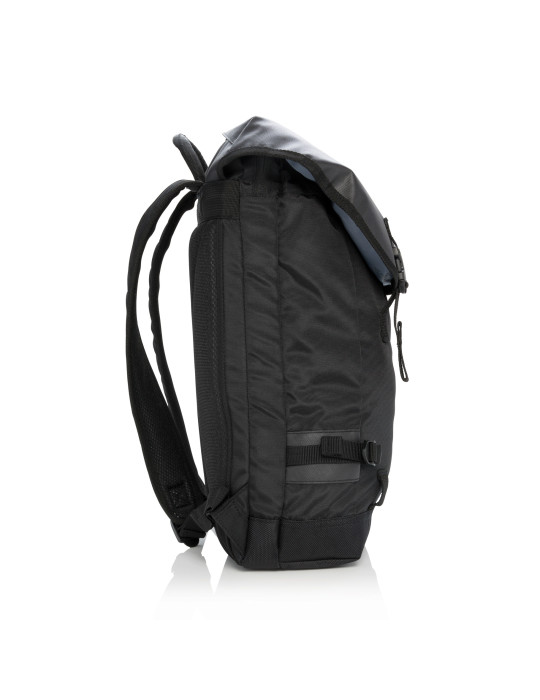 Sac à dos Swiss Peak 17 pouces à rabat personnalisable