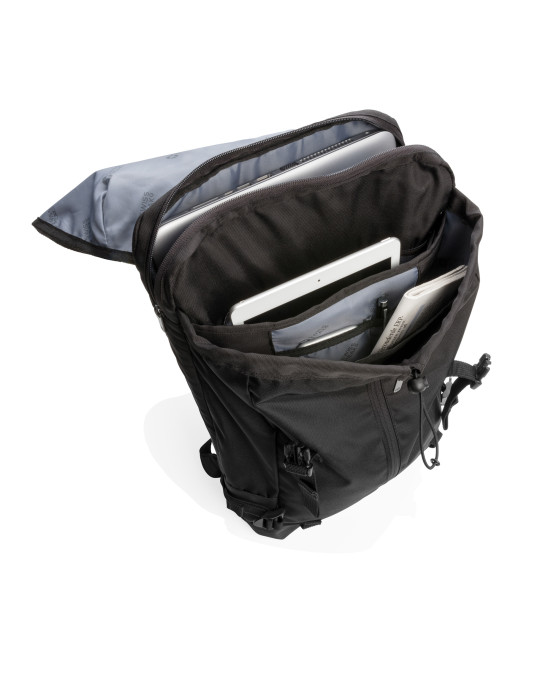 Sac à dos Swiss Peak 17 pouces à rabat personnalisable
