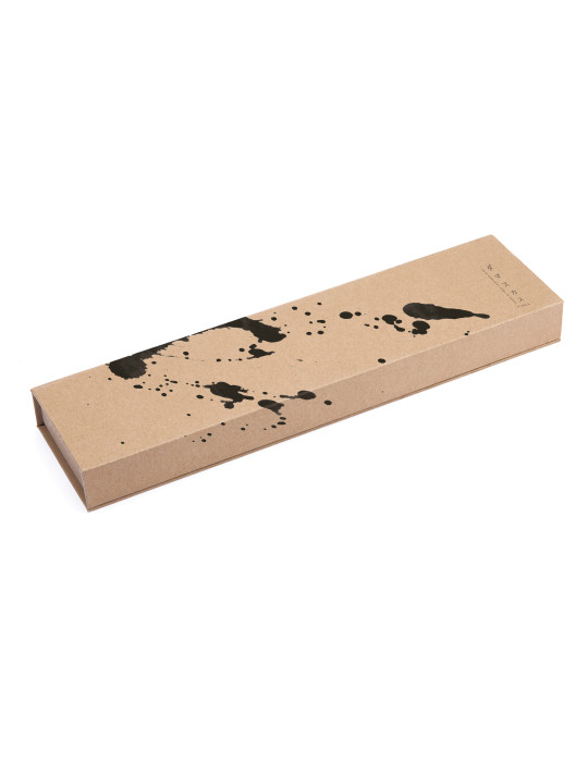 Santoku Vinga Hattasan Damascus noyau VG10 personnalisable