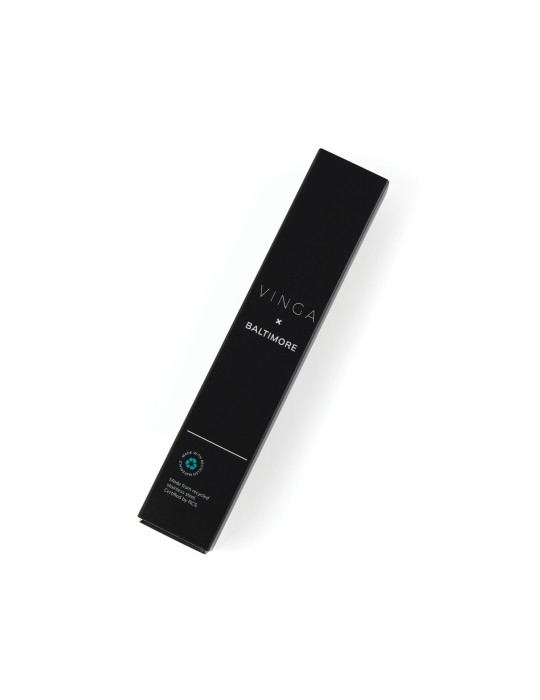 Stylo Vinga Baltimore en acier recyclé RCS encre bleue personnalisable