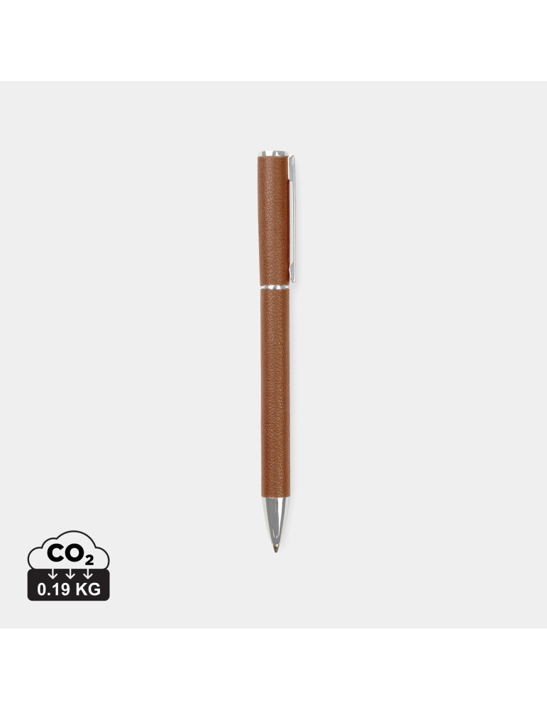 Stylo rotatif Vinga Timo aluminium recyclé RCS personnalisable