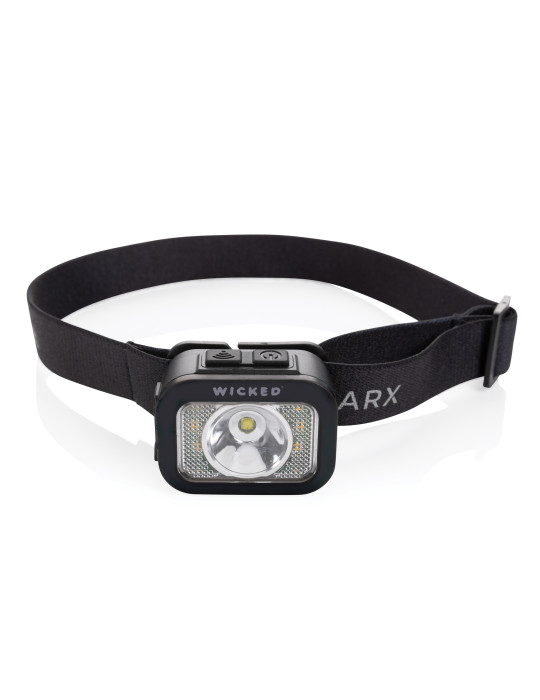 Lampe frontale GearX 250 lm en ABS RCS personnalisable