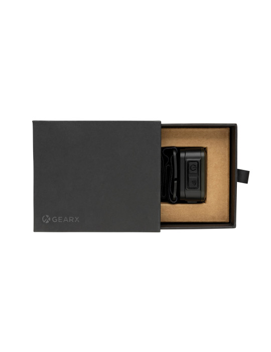 Lampe frontale GearX 250 lm en ABS RCS personnalisable