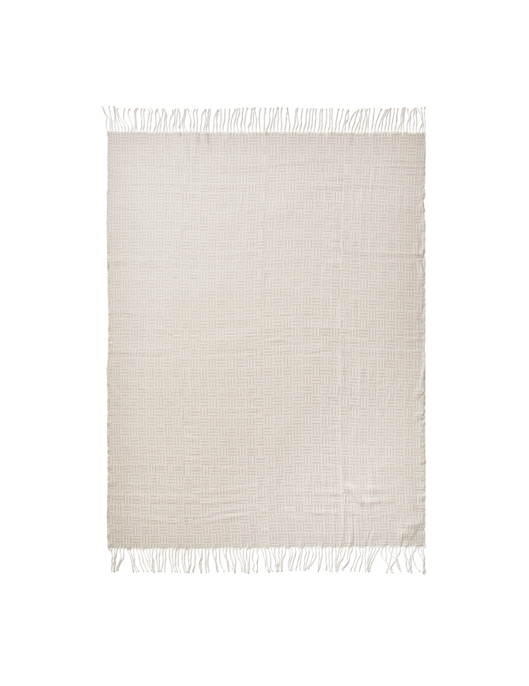 Plaid jacquard Vinga Lenox à motif géométrique personnalisable