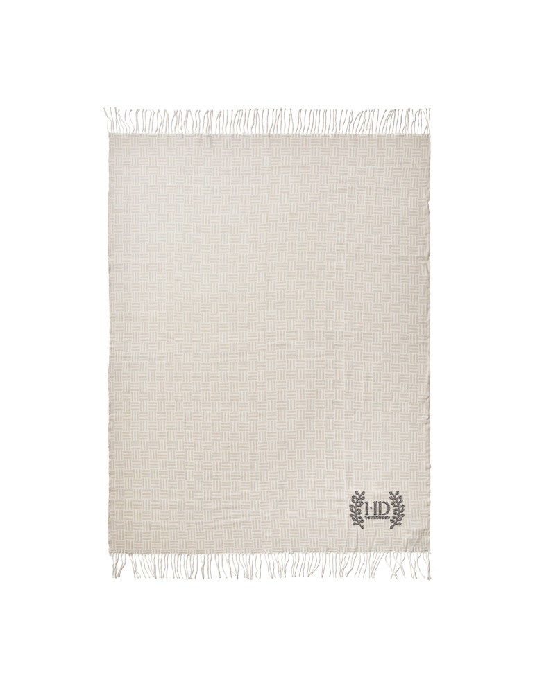 Plaid jacquard Vinga Lenox à motif géométrique personnalisable